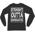 Straight Outta Kindergarten Shirt Great Graduation Idea Unisex Long Sleeve T-Shirt