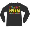 Straight Outta Kindergarten TShirt Graduation Kid Unisex Long Sleeve T-Shirt