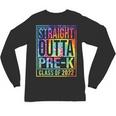 Straight Outta Pre-K Class Of 2022 Preschool Graduation Unisex Long Sleeve T-Shirt