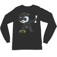 Student Graduation 2022 Panda Football Boys Girls Teenager Unisex Long Sleeve T-Shirt