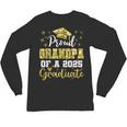 Super Proud Grandpa Of 2025 Graduate Graduation Family Unisex Long Sleeve T-Shirt