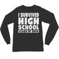 I Survived High School Class Of 2018 Graduation Unisex Long Sleeve T-Shirt