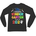 I Survived Kindergarten Graduation 2025 Graduate Boys Girls Unisex Long Sleeve T-Shirt
