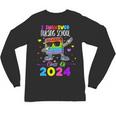 I Survived Nursing School Of 2024 Student Graduation 2024 Unisex Long Sleeve T-Shirt
