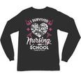 I Survived Nursing School Class Of 2018 Graduation T-Shirt Unisex Long Sleeve T-Shirt