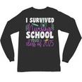 I Survived Nursing School Class Of 2025 New Nurse Graduation Unisex Long Sleeve T-Shirt