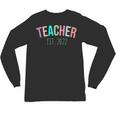 TEACHER Teacher Graduation Kindergarten Teacher 2022 Unisex Long Sleeve T-Shirt