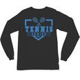 Tennis Senior Night Tennis Senior 2025 Graduation 40 Unisex Long Sleeve T-Shirt