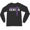 Tennis Senior Night Tennis Senior 2025 Graduation 43 Unisex Long Sleeve T-Shirt