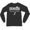 Track & Field Senior Mom Class Of 2026 Graduation 26 Unisex Long Sleeve T-Shirt