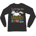Unicorn Kindergarten Graduation Shirt Girls Unisex Long Sleeve T-Shirt