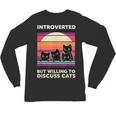 Unique Art For Introverted Cat Fans -Adults Cat Humorous Introvert Small Unisex Long Sleeve T-Shirt Unique Art For Introverted Cat Fans -Adults Cat Humorous Introvert Small Unisex Long Sleeve T-Shirt