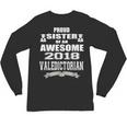 Valedictorian Scholar SisterShirt Graduation Speech Unisex Long Sleeve T-Shirt