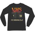 VHS Tape Nostalgia Old School Technology Humor Unisex Long Sleeve T-Shirt VHS Tape Nostalgia Old School Technology Humor Unisex Long Sleeve T-Shirt