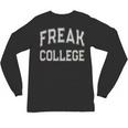 Vintage Sarcastic FREAK COLLEGE Introvert Anti Social Unisex Long Sleeve T-Shirt Vintage Sarcastic FREAK COLLEGE Introvert Anti Social Unisex Long Sleeve T-Shirt