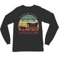 Vintage Sunset Please Be Patient With Me I'm From The 1900s Unisex Long Sleeve T-Shirt Vintage Sunset Please Be Patient With Me I'm From The 1900s Unisex Long Sleeve T-Shirt