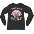 I Wanna Be Where The People Aren't Introverted Introvert Unisex Long Sleeve T-Shirt I Wanna Be Where The People Aren't Introverted Introvert Unisex Long Sleeve T-Shirt