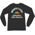 Women's Unearth a Story 2026 Summer Reading Program Tree Book Unisex Long Sleeve T-Shirt Women's Unearth a Story 2026 Summer Reading Program Tree Book Unisex Long Sleeve T-Shirt