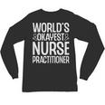 World's Okayest Nurse Practitioner NP Graduation Unisex Long Sleeve T-Shirt