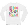 100th Day Of School Teacher Books 100 Days Of School Women Unisex Long Sleeve T-Shirt