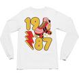 1987 Retro Roller Skate Vintage 80s Nostalgia Collector Unisex Long Sleeve T-Shirt