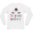 1st Grade Nailed ItShirt Unicorn Graduation Class Of 2018 Unisex Long Sleeve T-Shirt