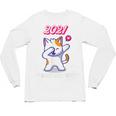 2021 Kindergarden Graduation Celebration Dapping Cat For Men Women Kids Unisex Long Sleeve T-Shirt