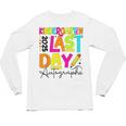 2025 Last Day Of School Autograph Kindergarten Graduation Unisex Long Sleeve T-Shirt