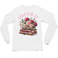 63rd Birthday Chapter 63 Birthday Shirt Women Book Lover Premium Unisex Long Sleeve T-Shirt