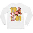 80s Vibes Mixed Tapes & Roller Skates 1981 Nostalgia Retro Unisex Long Sleeve T-Shirt