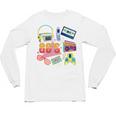 80's Vintage Cassette Tape Nostalgia Mixtape Era 1980s Retro Premium Tri-Blend Unisex Long Sleeve T-Shirt