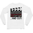 8th Grade Graduation 2026 Graduate Clapperboard Unisex Long Sleeve T-Shirt