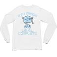 8th Grade Level Complete Eighth Grade Gamer Graduation Day Unisex Long Sleeve T-Shirt