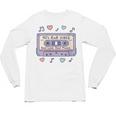 90s RNB Vibes Cassette – Retro Music Nostalgia RNB Cassette Unisex Long Sleeve T-Shirt