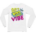 90's Vibe Retro Style Cassette Tape Nostalgia 1990s Party Unisex Long Sleeve T-Shirt