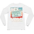 90's Vibe Vintage Style Cassette Tape Nostalgia 1990s Party Premium Tri-Blend Unisex Long Sleeve T-Shirt 90's Vibe Vintage Style Cassette Tape Nostalgia 1990s Party Premium Tri-Blend Unisex Long Sleeve T-Shirt