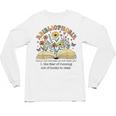 Abibliophobia Wildflower Reading Bookworm Book Reader Unisex Long Sleeve T-Shirt