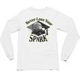 The Addams Family TV Series – Uncle Fester Graduation Spark Premium Unisex Long Sleeve T-Shirt