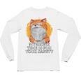 My Alone Time Is For Your Safety Coffee Lover Introvert Raglan Baseball Tee Unisex Long Sleeve T-Shirt