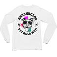 Antisocial Pit Bull Mom Pittie Introvert Dog Lover Pit Bull Unisex Long Sleeve T-Shirt Antisocial Pit Bull Mom Pittie Introvert Dog Lover Pit Bull Unisex Long Sleeve T-Shirt