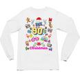 Back To 90's Christmas Nostalgia Quotes Graphic Premium Tri-Blend Unisex Long Sleeve T-Shirt