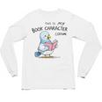 This Is My Book Character Costume I Pigeon Reading Tee Unisex Long Sleeve T-Shirt