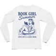 Book Girl Summer Unisex Long Sleeve T-Shirt