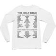The Books Of The Bible Old And New Testament Complete List Unisex Long Sleeve T-Shirt