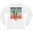 Boy Goose Vintage Rural Pastoral Charm Nostalgia Simple Life Unisex Long Sleeve T-Shirt