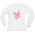 If I Cant Bring My Axolotl Im Not Going Salamander Introvert Unisex Long Sleeve T-Shirt