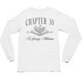 Chapter 30 A Literary Milestone 30th Birthday Book Lover Unisex Long Sleeve T-Shirt Chapter 30 A Literary Milestone 30th Birthday Book Lover Unisex Long Sleeve T-Shirt