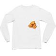 Chicken Nugget Saying Introvert Nuggie Foodie Food Unisex Long Sleeve T-Shirt Chicken Nugget Saying Introvert Nuggie Foodie Food Unisex Long Sleeve T-Shirt
