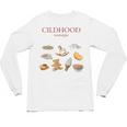 Childhood Nostalgia Good Memories Teddy Bear Ice Cream Unisex Long Sleeve T-Shirt Childhood Nostalgia Good Memories Teddy Bear Ice Cream Unisex Long Sleeve T-Shirt