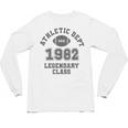 Class Of 1982 Graduation Yr High School Pride Vintage Retro Unisex Long Sleeve T-Shirt